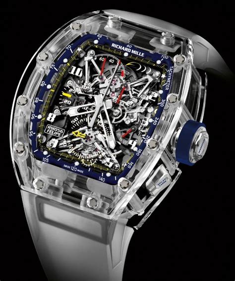 Richard Mille sapphire case